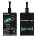 Avizar, kit de recharge Qi (chargeur Qi + récepteur Qi Micro-USB), noir
