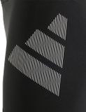 adidas Performance Big Bars Zwemboxer Kinderen - Zwart - Maat 152