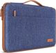 Unyqoos® Housse d'ordinateur portable étanche de 14 pouces, Bleu