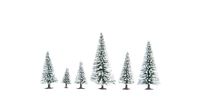 Noch 26928 - Sneeuwpannen, 10 stuks, 5-14 cm hoog