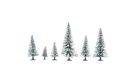 Noch 26928 - Sneeuwpannen, 10 stuks, 5-14 cm hoog