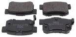 MAPCO Bremsbeläge hinten (Satz) 6529 Hinterachse