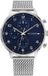 Tommy Hilfiger TH1792078 Heren Horloge - LEONARD - Staal - Zilverkleurig - Blauw