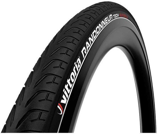 Vittoria Randonneur Tech 700c X 35 Stijve Racefietsband Zwart