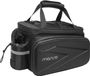 Sacoche de porte-bagages de vélo 8 litres - Avec sacoches latérales dépliables
