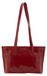 Sac bandoulière en cuir rouge pour femme, fabriqué en Italie, avec fermeture éclair