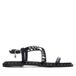 XTI - Sandalen Dames zwart - Comfortabel en veelzijdig schoeisel – Casual mode - Model 14535701 (Maat 39)