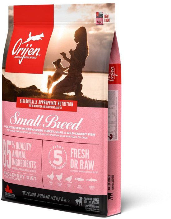 Orijen Whole Prey Adult Small Breed Hondenvoer - 4.5 kg