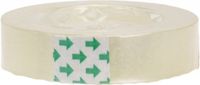 Merkloos / Sans marque Edco Eindhoven Bv Plakband rol - 1x - voor in plakbandhouder - transparant - 1.2 cm x 33 m - tape
