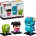 LEGO Disney Pixar Monsters, INC Brickheadz 40861 - Figuren van Sulley, Mike en Boe