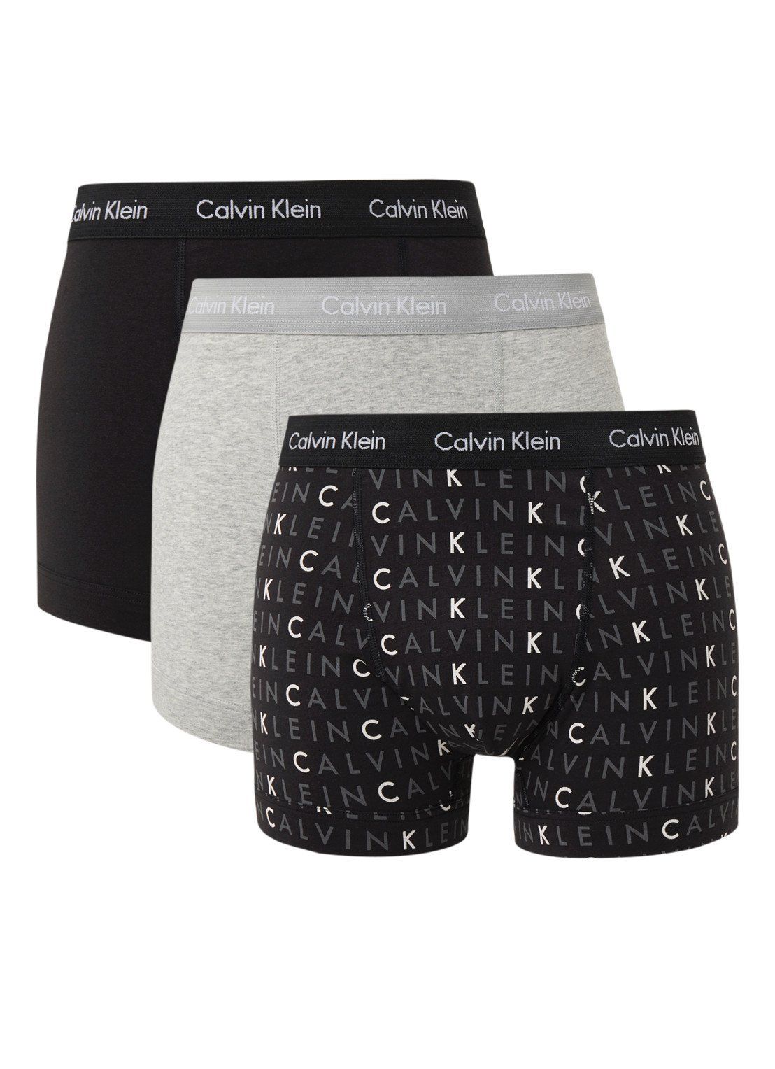 Calvin Klein Boxershorts met logoband in 3-pack - 8719851968521
