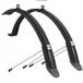 Simpla Falko B.V. Simpla Spatbordenset UBIQUIT 45 LONG 28 Inch Zwart