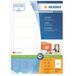 HERMA Premium - Papier - mat - permanent zelf-klevend - wit - 97 x 42.3 mm 1200 etiket(ten) (100 vel(len) x 12 gelamineerde etiketten