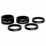 XLC A-head A02 Jeu de direction entretoise Noir 1 1/8´´