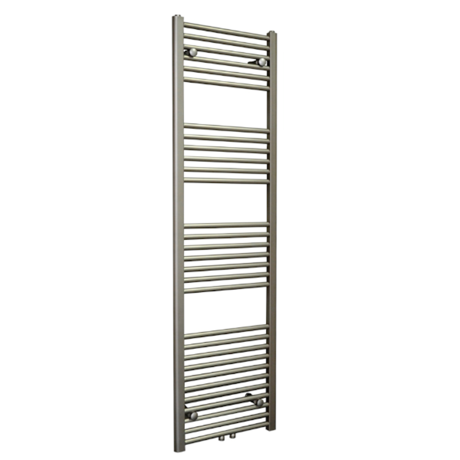 Sanicare Radiator sanicare denso met wifi 172x45 cm inox-look met thermostaat zwart