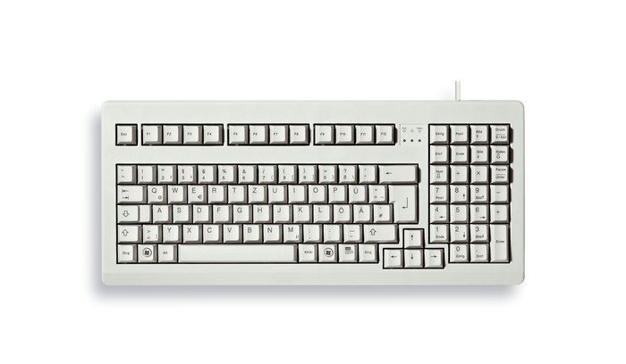 CHERRY G80-1800 Toetsenbord USB QWERTZ Duits Grijs