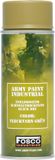 Ferromil Fosco spuitbus legerverf 400ml Flecktarn Grun - Structuurverf voor buiten - Mat - 2 m²