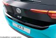 ABS Mini ABS Achterbumper beschermlijst passend voor Mini One/Cooper F56 3 deurs 3/2014-2/2021 & Cabrio F57 2014-2021 & Mini F56 Electric 2021- Glanzend zwart