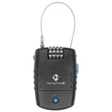 M-Wave Lock'n'Roll Alarmslot, zwart, eenheidsmaat