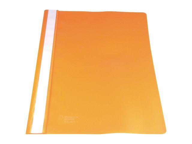 Staples Standaard Snelhechtmap A4, PP, 30 vel, Oranje