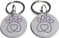 Marque non spécifiée Étiquettes de collier RFID Disque Clé Remplacement compatible - Pack de 2