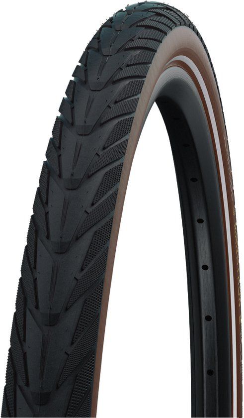 Schwalbe Energizer Plus - 28 inch x 1.75 - Zwart/coffee Reflecterend - Buitenband