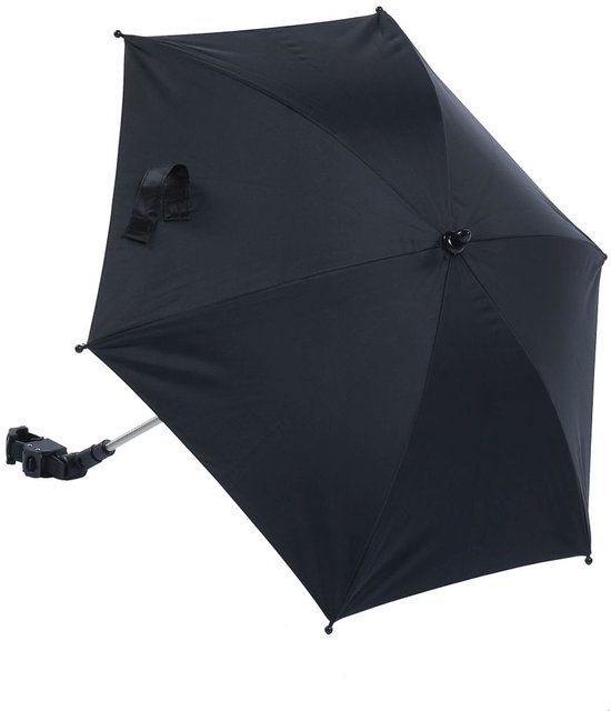 Titaniumbaby Parasol Baby UV 50+ Zwart Universeel