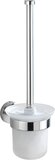 Wenko Bosio Toiletborstelhouder - 35 x 14 cm - RVS - Zilver
