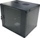 LogiLink armoire murale 9U non montée 540x450x460mm (LxPxH) - Armoire serveur - Noir