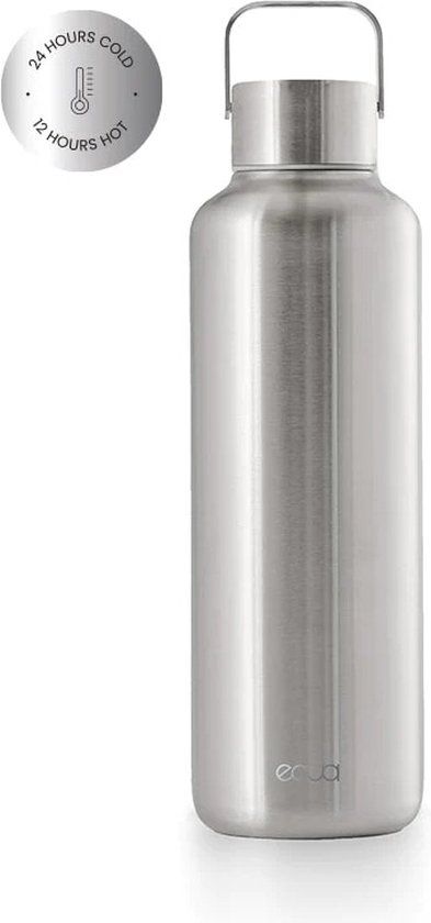Equa Thermo Tijdloos Staal 600ML
