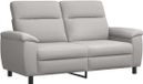 vidaXL Bank Wolkengrijs 178 x 90 x 95 cm Stof