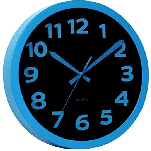 Technoline WT 7420 Blauw Wandklok - 25.5 x 25.5 cm