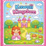 Kawaii Kingdom: Cute Fantasy World Coloring Book