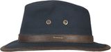 Hatland UV Fedora hoed voor heren Wadson Marineblauw XL
