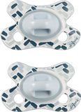 Difrax fopspeen Natural Newborn Nature - River/Blauw - 2 stuks