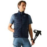 Regatta Hillpack Zwart-wit II Heren Bodywarmer XXL Blauw Polyamide
