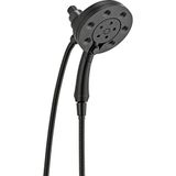 DELTA FAUCET 58472-BL H2Okinetic In2ition 4-setting twee-in-één handdouche, mat zwart