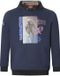 Jan Vanderstorm heren sweatshirt - 52/54 - donkerblauw - Plus Size