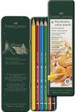 Faber-Castell Polychromos Colour Pencils Tin 6 Basic Colours FC-110096