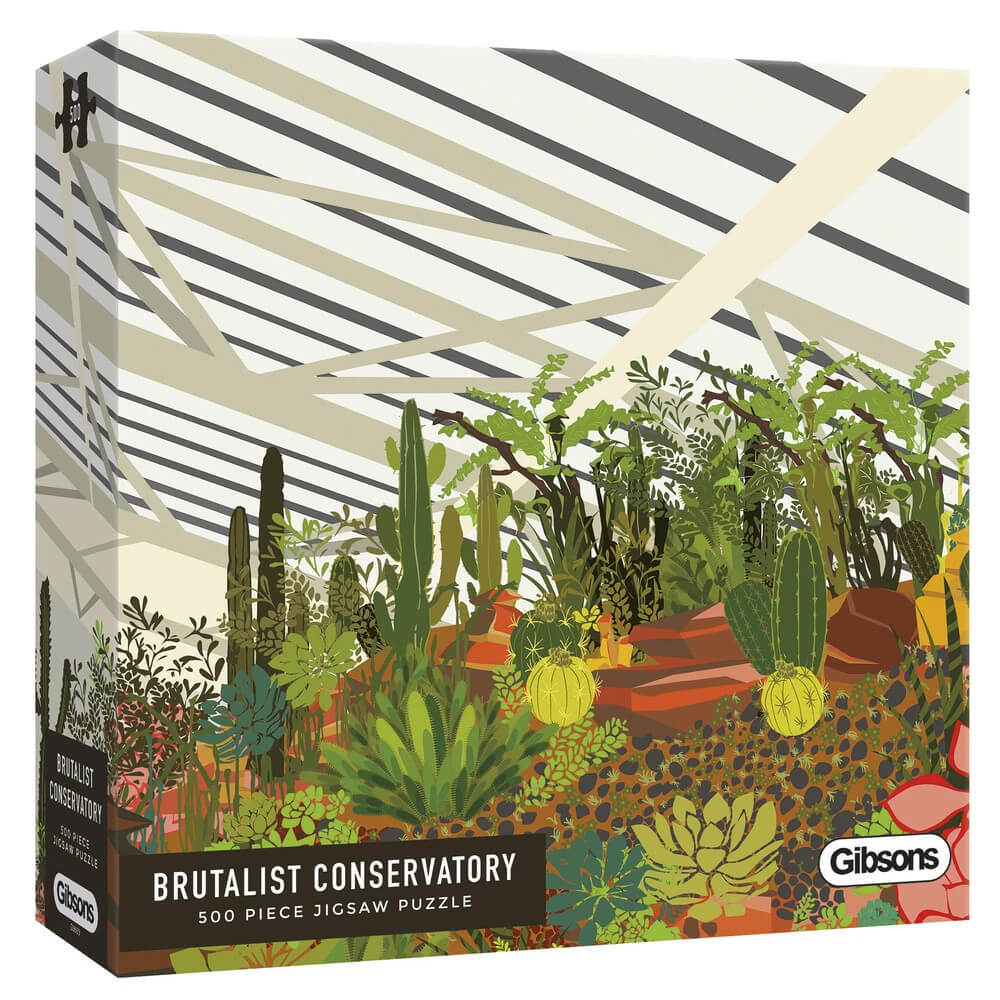 Gibsons Brutalist Conservatory Puzzel (500 stukjes)