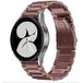 Strap-it Samsung Bracelet acier Galaxy Watch 4 - 44mm (bronze-marron)