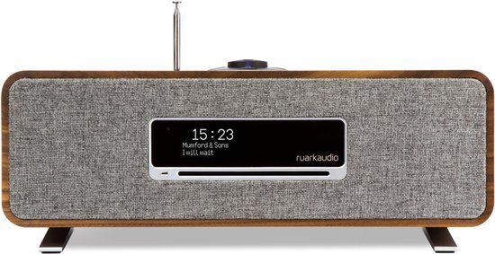 Ruark Audio R3s compact radio systeem - Walnoot