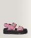 Dr. Martens Sandales Zebzag en Daim Rose, Taille : 39