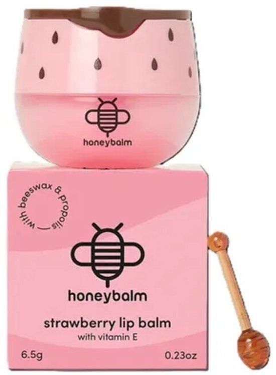 Honeybalm Lipbalm Strawberry Spf 25 - 6,5 gr