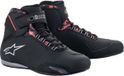 Alpinestars Sektor waterdicht Shoe Zwart Donker Grijs Rood Fluo - Laars