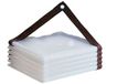 OEM Detailkampioen Buitenzeil - Transparant zeil - Waterdicht transparant zeil met gaten - 2 x 4 m