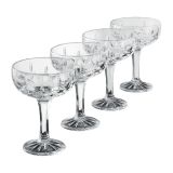 Aida Coupe à champagne Harvey 25 cl Lot de 4 Transparent