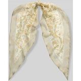 Lauren Ralph Lauren Doek beige / olijfgroen / wit