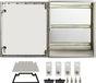 VEVOR Glasvezelbehuizing, Elektrische Behuizing, 60 x 50 x 23 cm, NEMA 4X, IP66 Waterdicht
