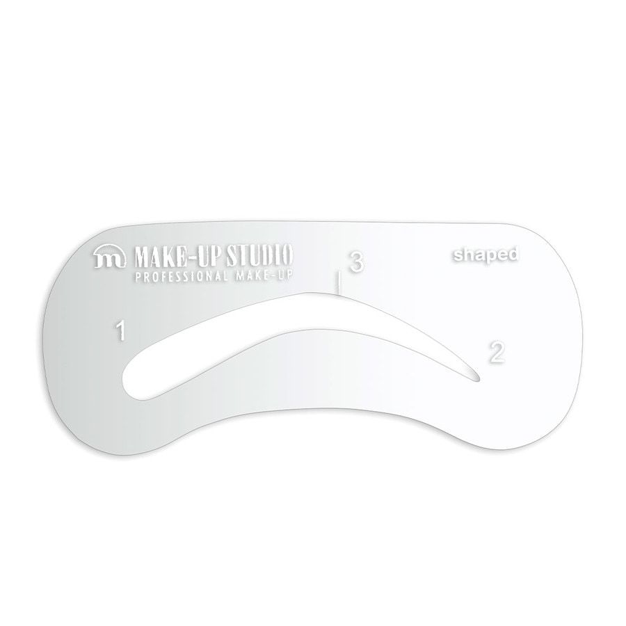 Make-up Studio Brow Stencil Wenkbrauwsjabloon - Shaped - 8717801046992